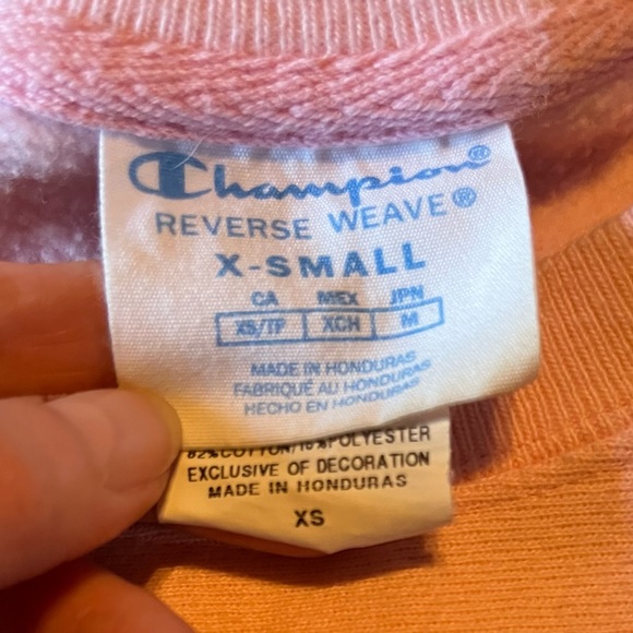 Champion Sweatshirt Color: light pink - Picture 8 of 9